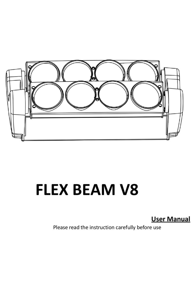 ArtFox Lightning FLEX BEAM V8 User manual