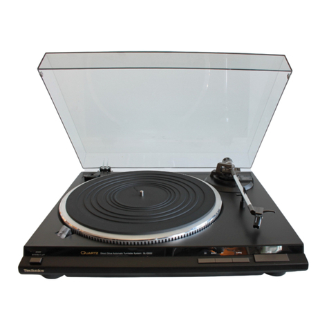 Technics SL-QD22 Service manual