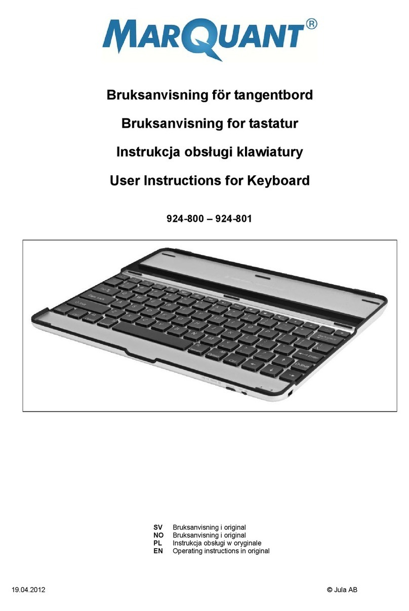 Marquant 924-800 User instructions