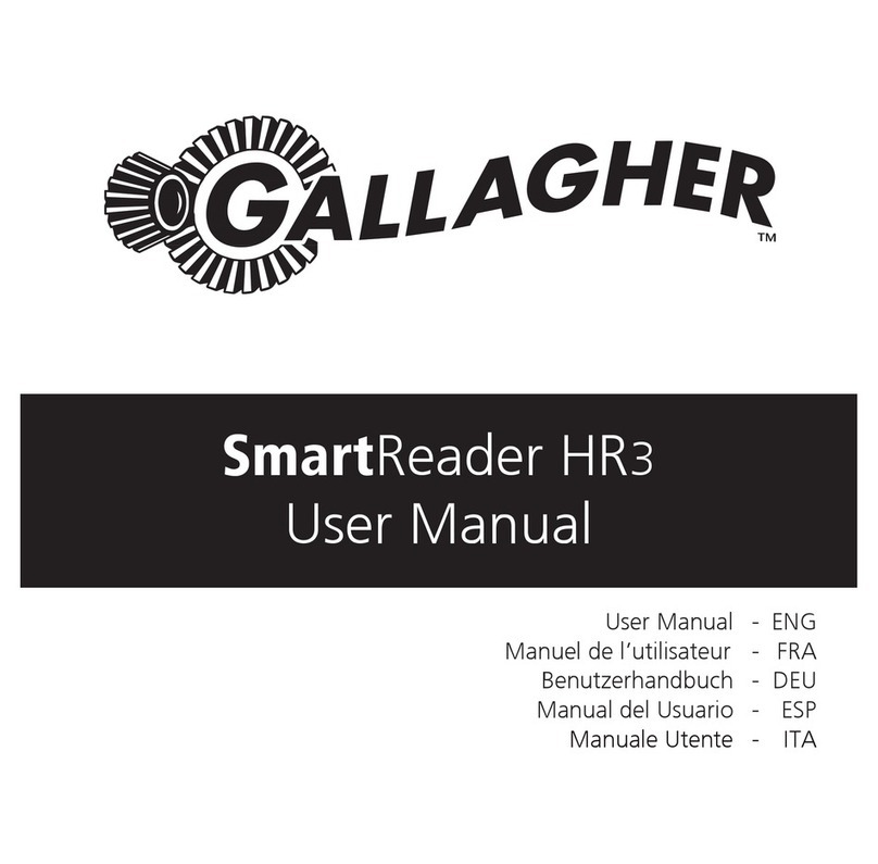 Gallagher HR3 User manual