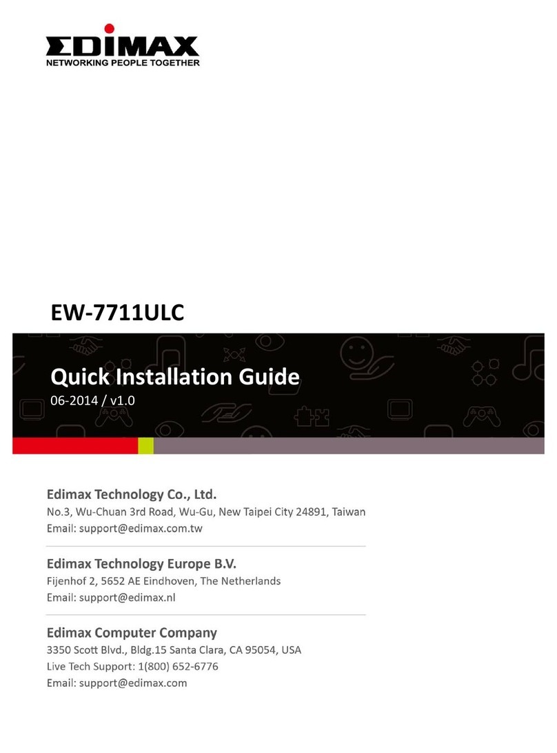 Edimax EW?7711ULC User manual Edimax EW?7711ULC User manual