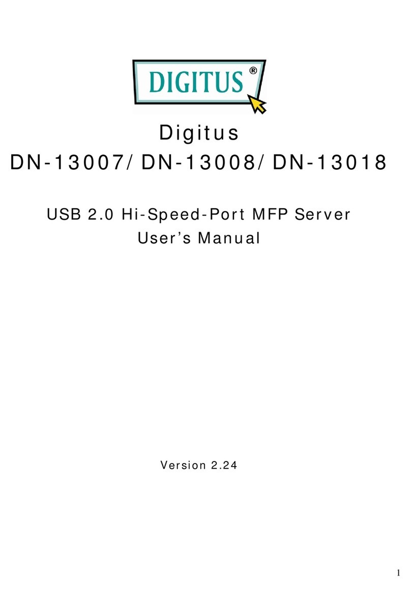 Digitus DN-13007 User manual Digitus DN-13007 User manual