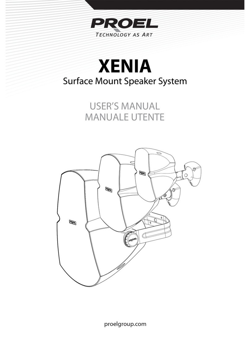 PROEL Xenia User manual
