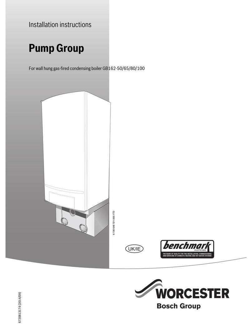 Worcester GB162-50 User manual Worcester GB162-50 User manual