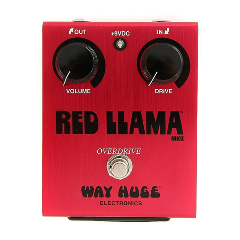 Way Huge RED LLAMA Mk II WHE-203 instruction manual
