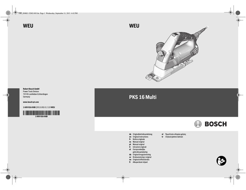 Bosch PKS 16 Multi Original instructions