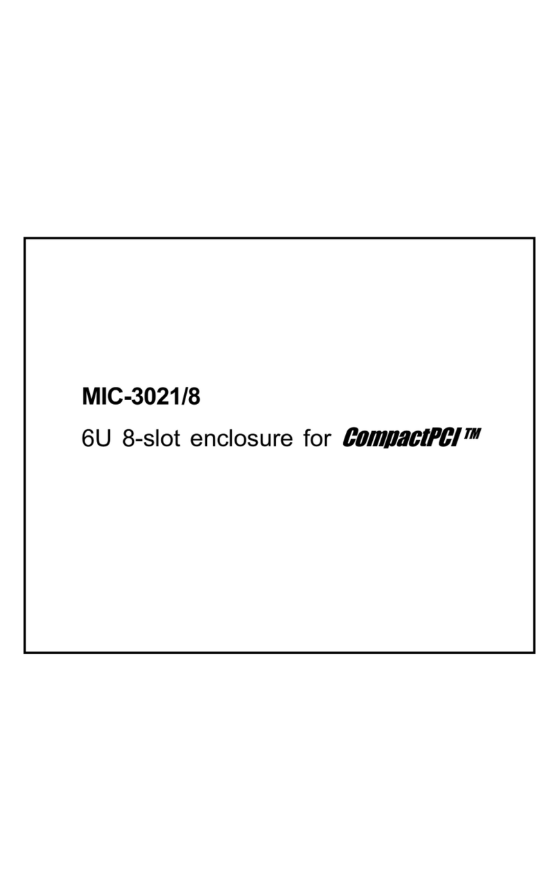 Advantech CompactPCI MIC-3021/8 user manual Advantech CompactPCI MIC-3021/8 user manual