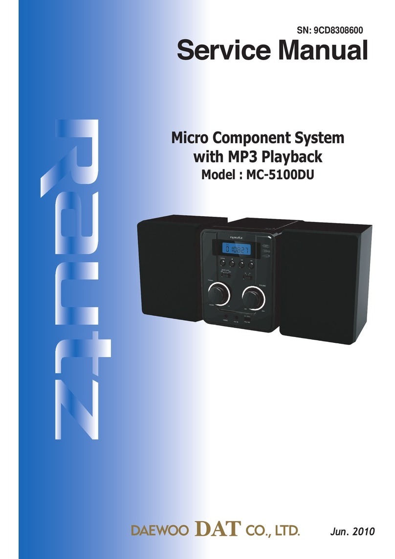 Rautz MC-5100DU Service manual