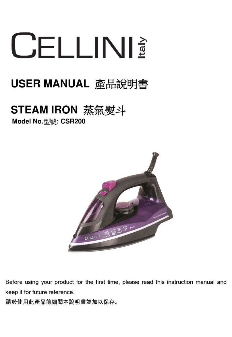 Cellini CSR200 user manual