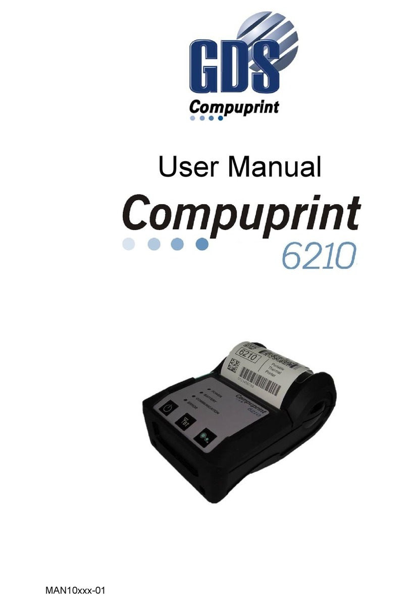Compuprint 6210 User manual