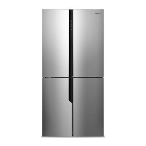 Hisense HR6CDFF512S Mounting instructions