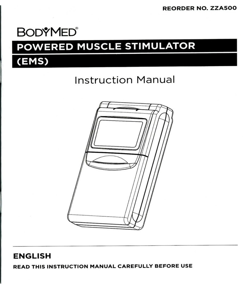 BodyMed ZZA500 instruction manual