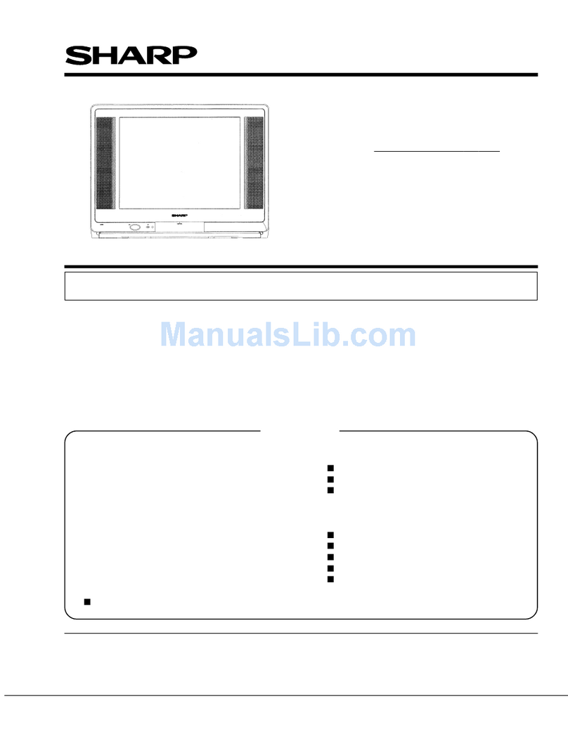 Sharp 21XF30 User manual