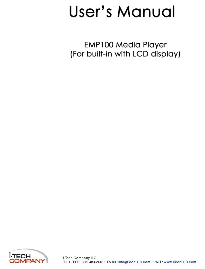 I-Tech EMP100 User manual