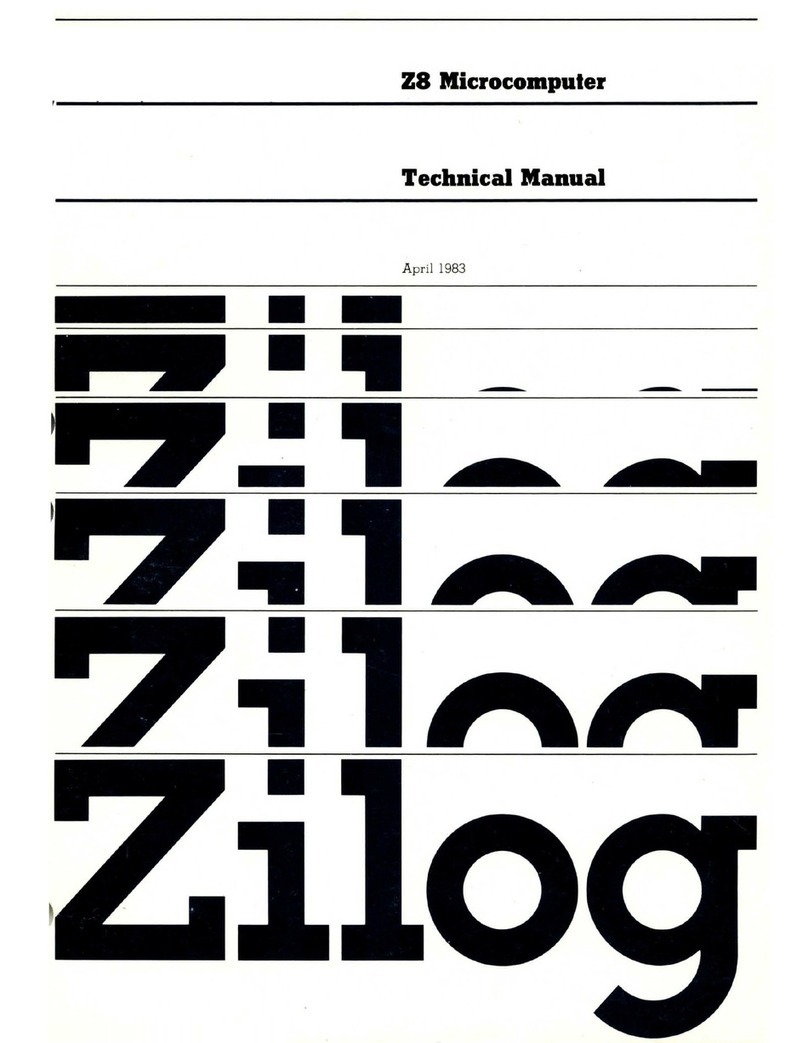 ZiLOG Z8 Encore! User manual