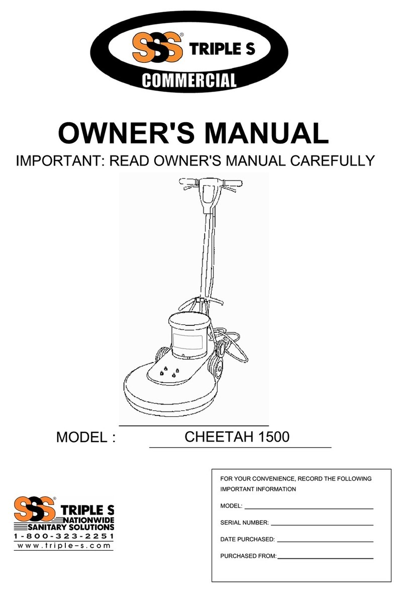 Triple S Cheetan 1500 User manual