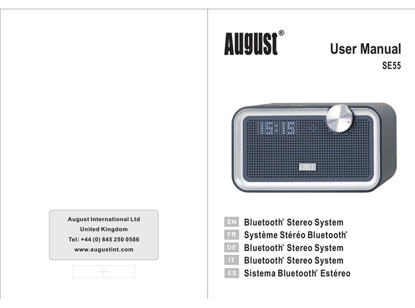 August SE55 user manual