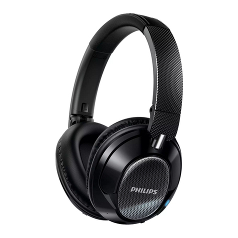 Philips SHB9850NC User manual