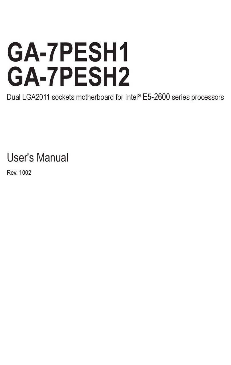 Gigabyte GA-7PESH1 user manual
