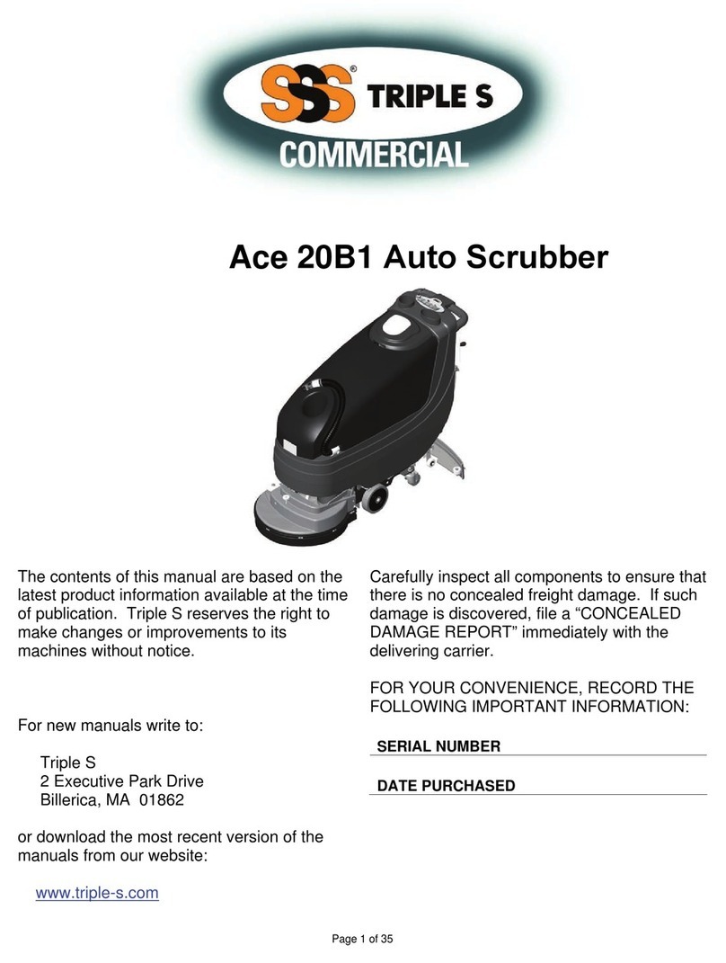 Triple S Ace 20B1 User manual
