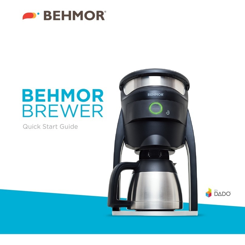 Behmor Brewer User manual