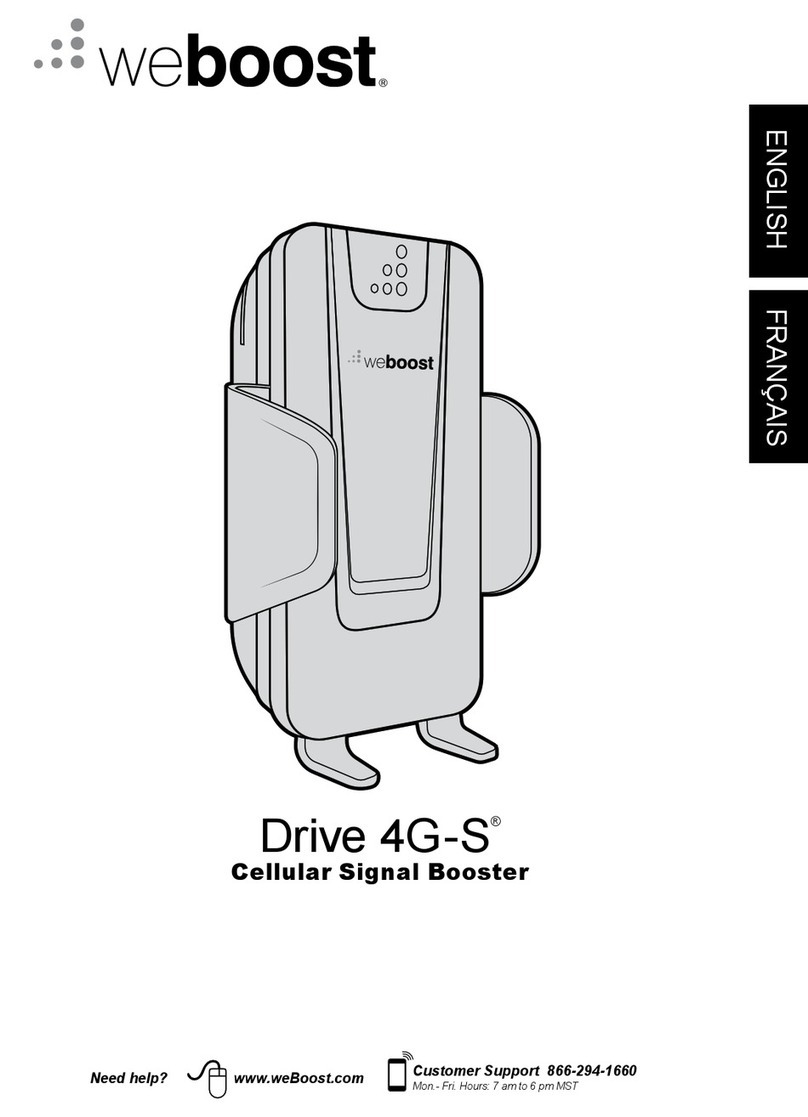 weBoost Drive 4G-S user manual weBoost Drive 4G-S user manual