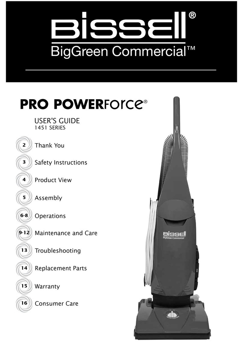 Bissell PRO POWERForce 1451 SERIES user guide
