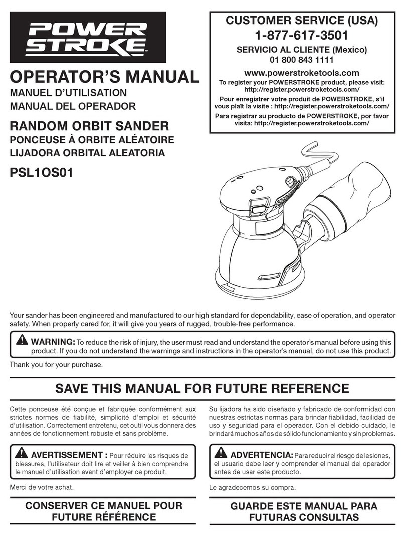 Power Stroke PSL1OS01 User manual
