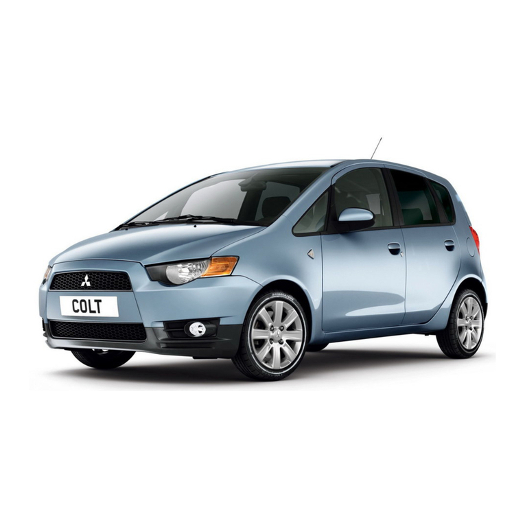 Mitsubishi COLT User manual