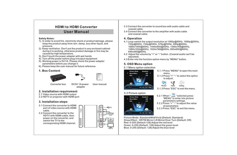 XtendLan XL-HDISC11 user manual