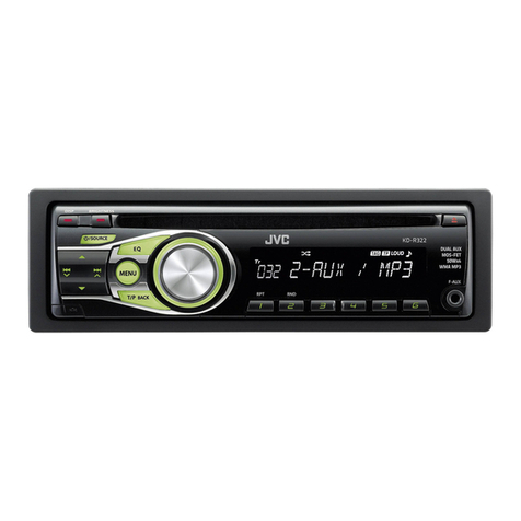 JVC KD-R322 User manual