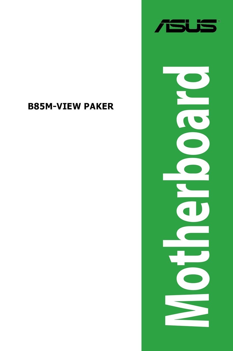 Asus B85M-VIEW PAKER user manual