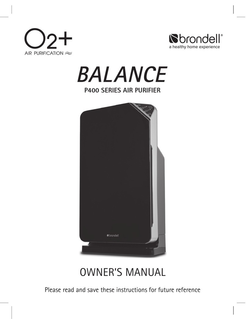 brondell BALANCE P400 series User manual