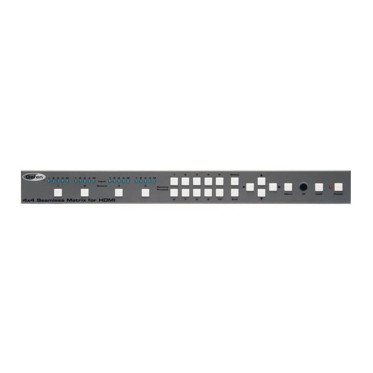 Gefen EXT-HD-SL-444 User manual