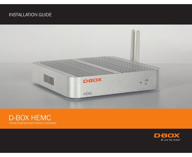 D-Box HEMC installation guide