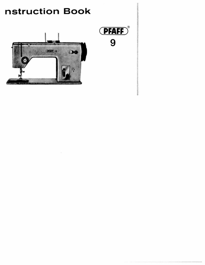 Pfaff 9 User manual