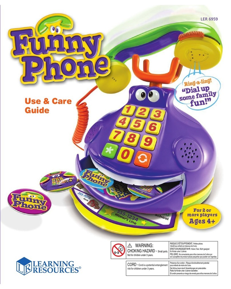 Learning Resources Funny Phone User manual