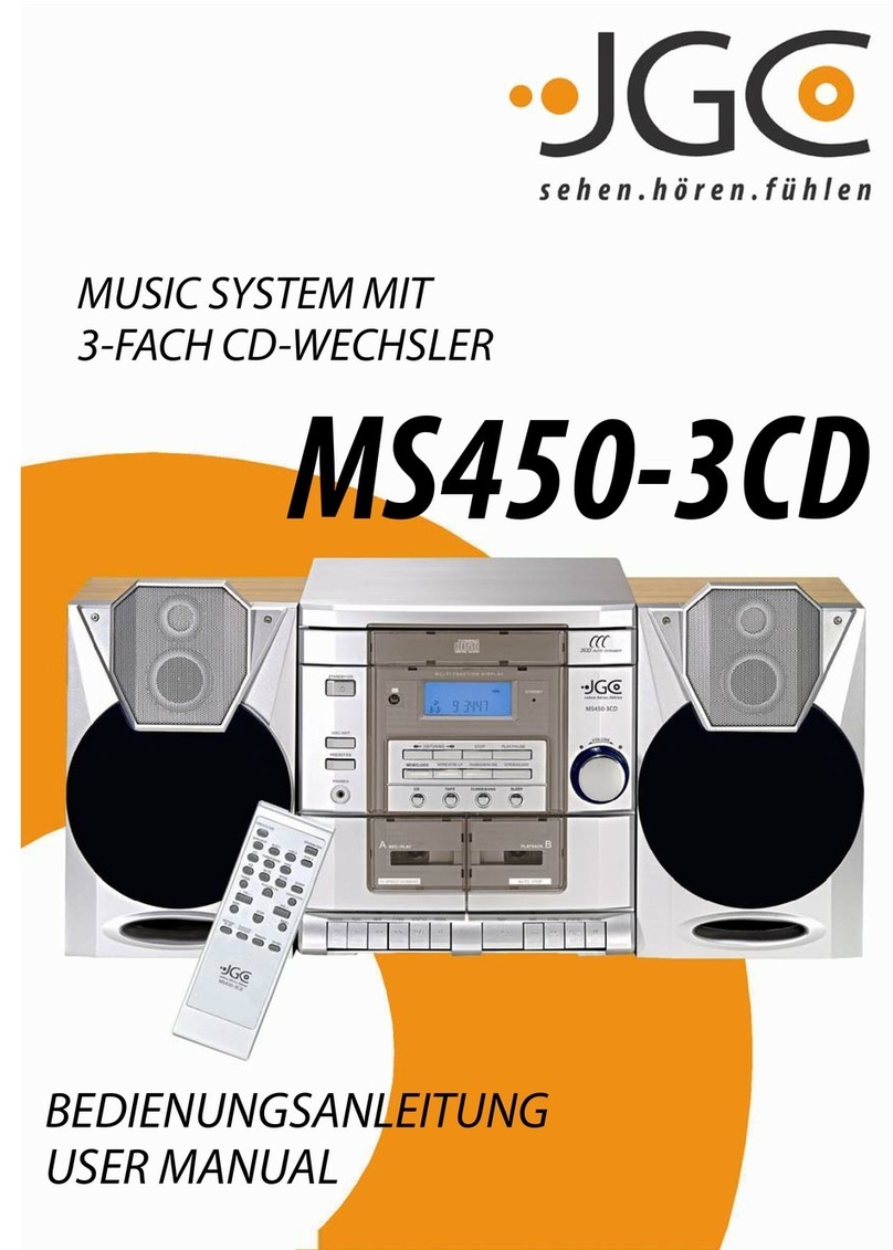 JGC MS450-3CD user manual