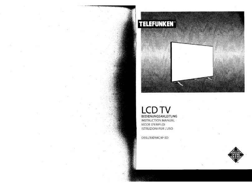 Telefunken D55U300N4CW-3D User manual