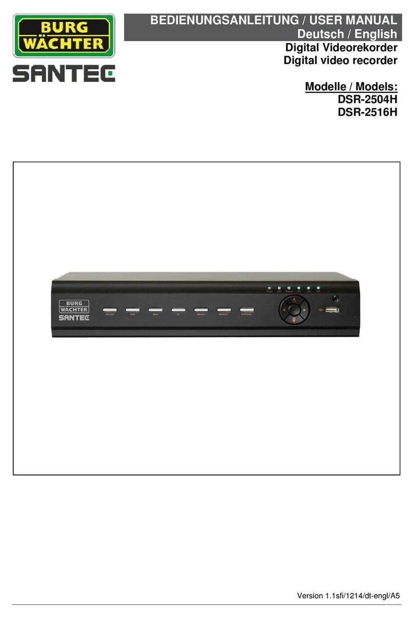 Santec DSR-2504H user manual