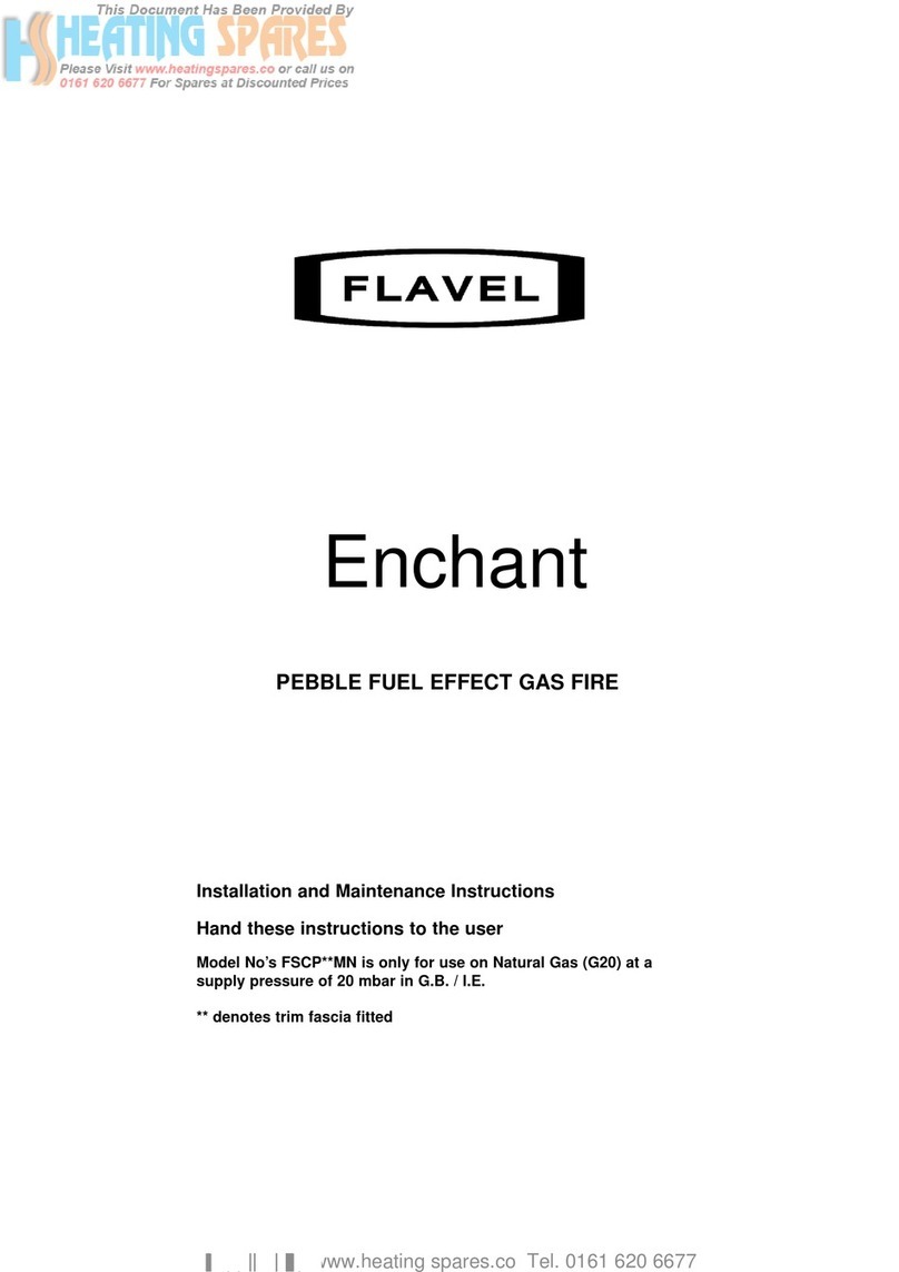 Flavel Enchant FSCP**MN User manual Flavel Enchant FSCP**MN User manual
