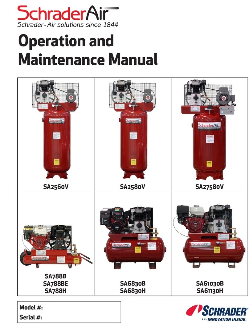 SchraderAir SA2560V Operation and maintenance guide SchraderAir SA2560V Operation and maintenance guide
