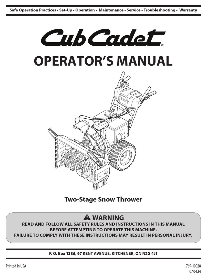 Cub Cadet 31BH57TU596 User manual