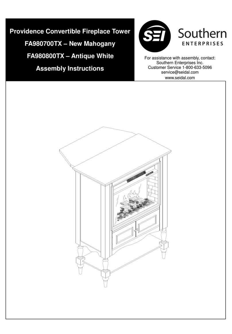 Southern Enterprises FA980700TX Assembly instructions Southern Enterprises FA980700TX Assembly instructions