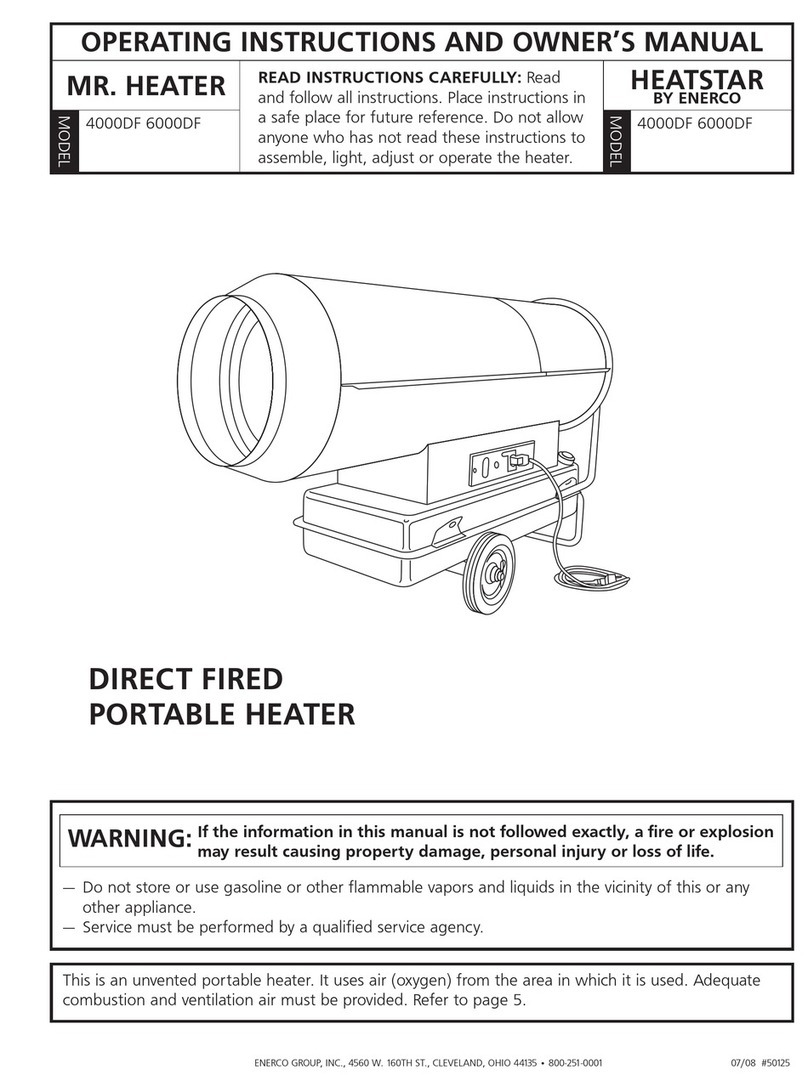 MrHeater 3500DF User manual