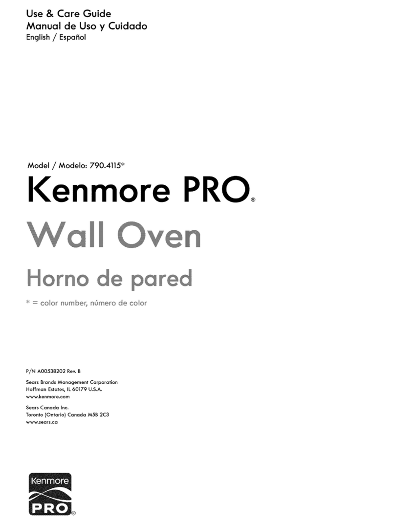 Kenmore 790.4115 series User manual