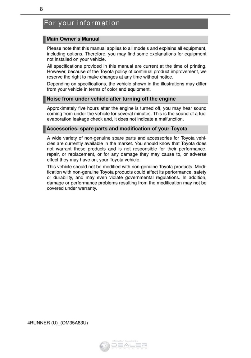 Toyota 4RunneR 2014 owner's guide