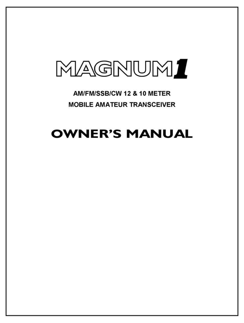 RF magnum 1 owner's guide