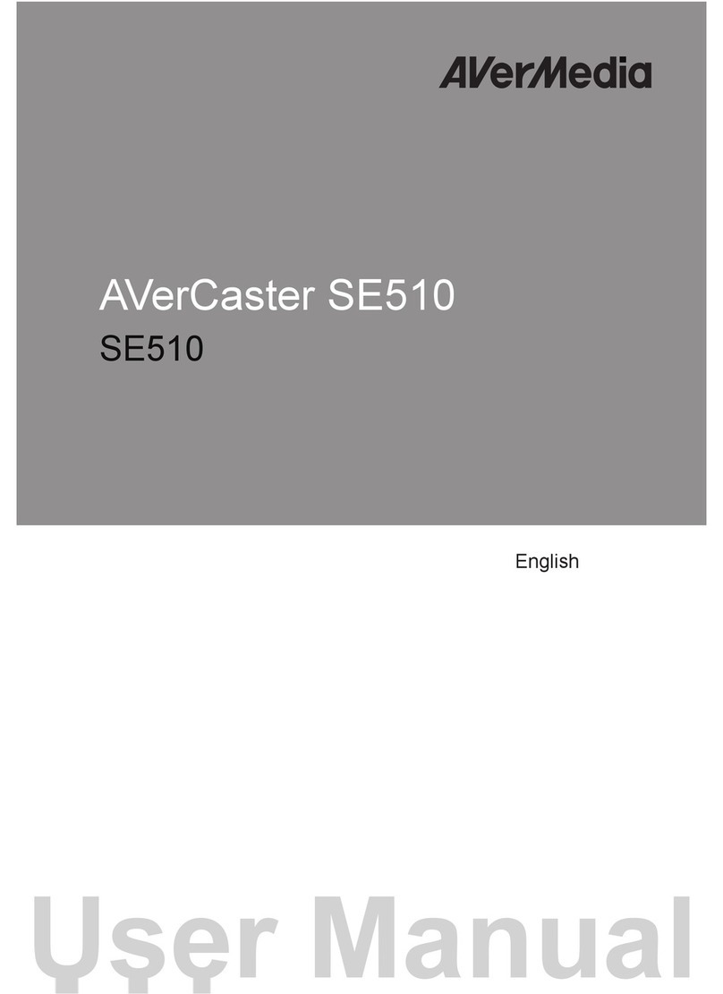 Avermedia AVerCaster SE510 user manual
