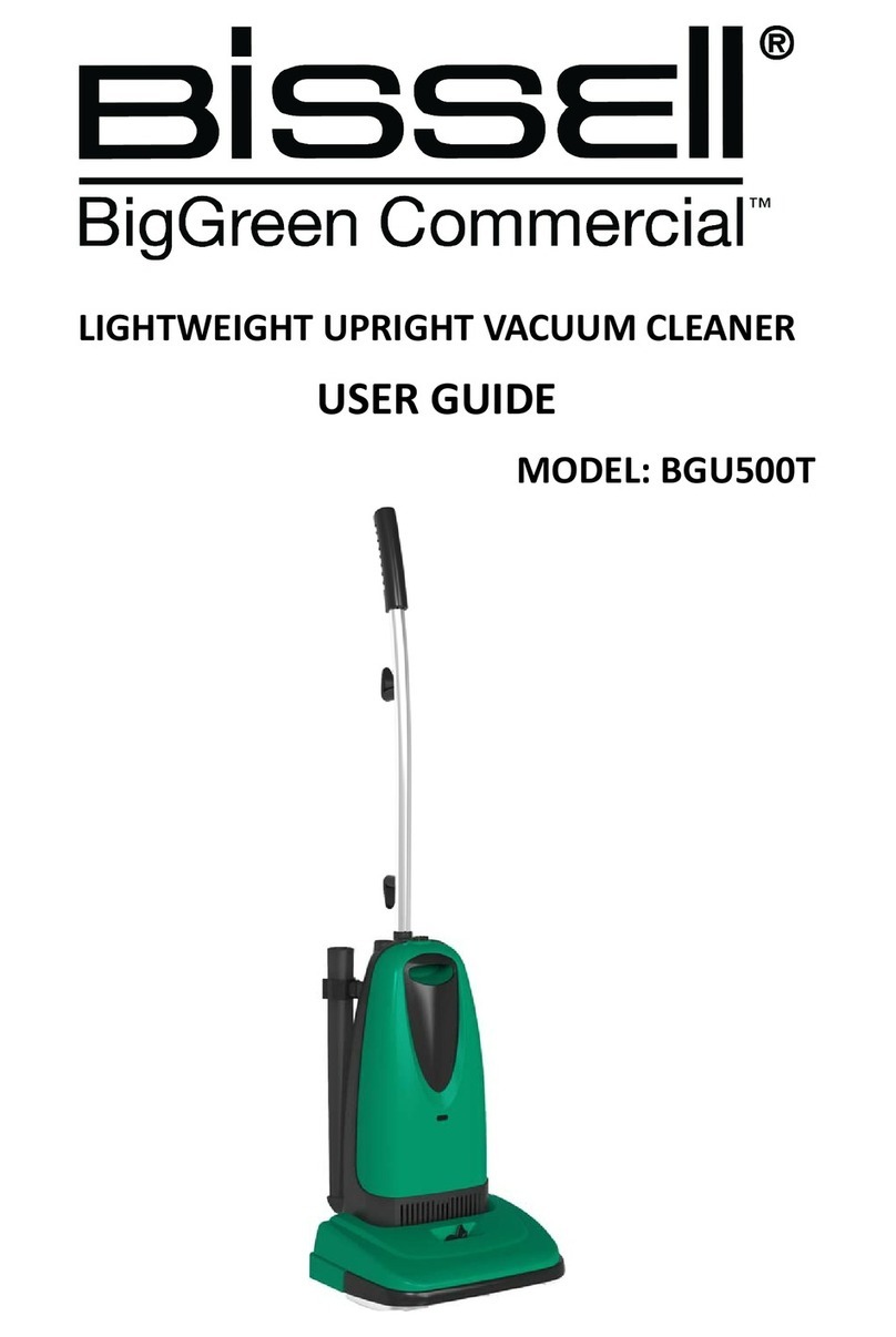 Bissell BGU500T User manual